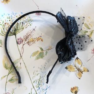 Black Headband w/ Bow